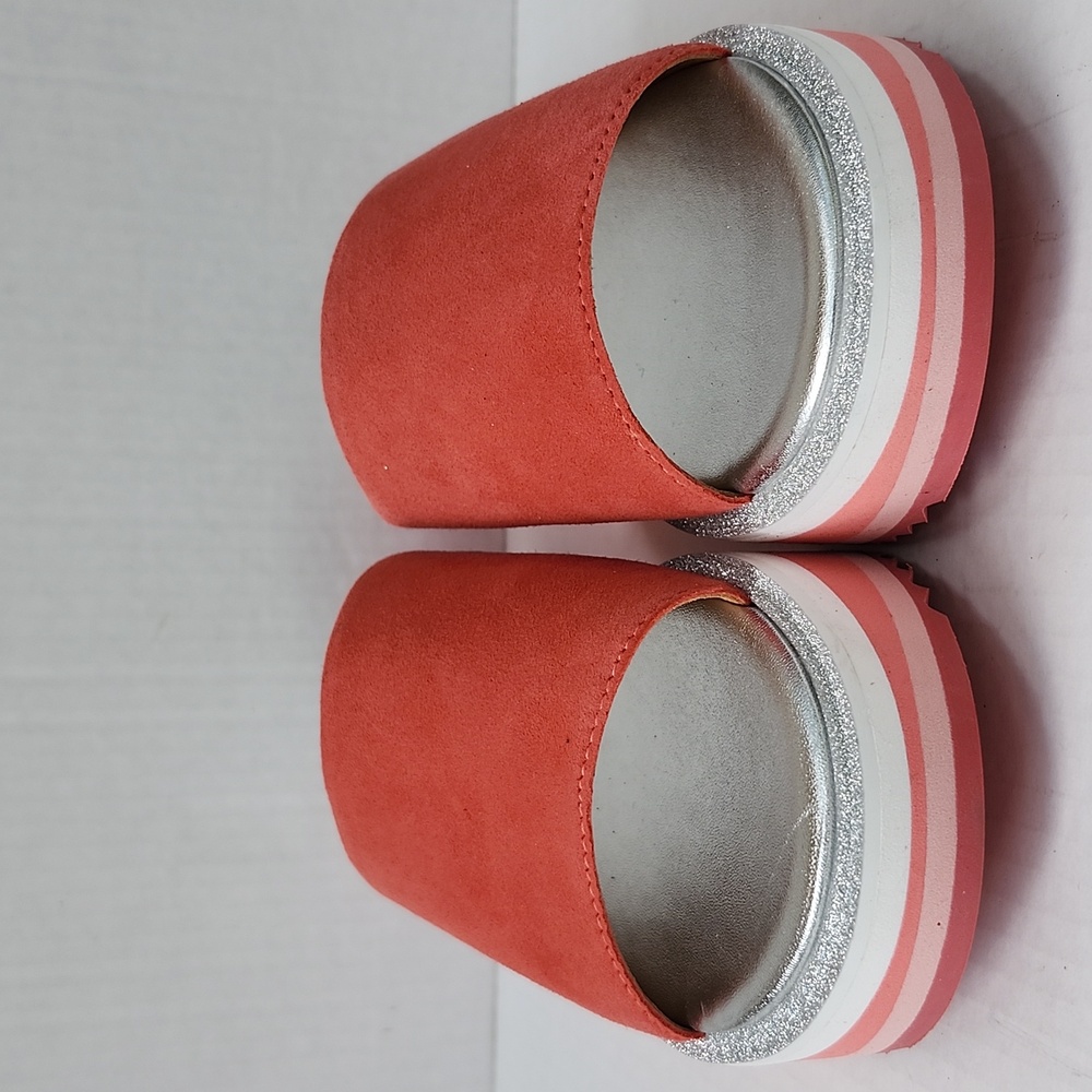NWOT JOHNSTON & MURPHY GRACE SUEDE PLATFORM SLIDE SANDALS - Picture 2 of 10